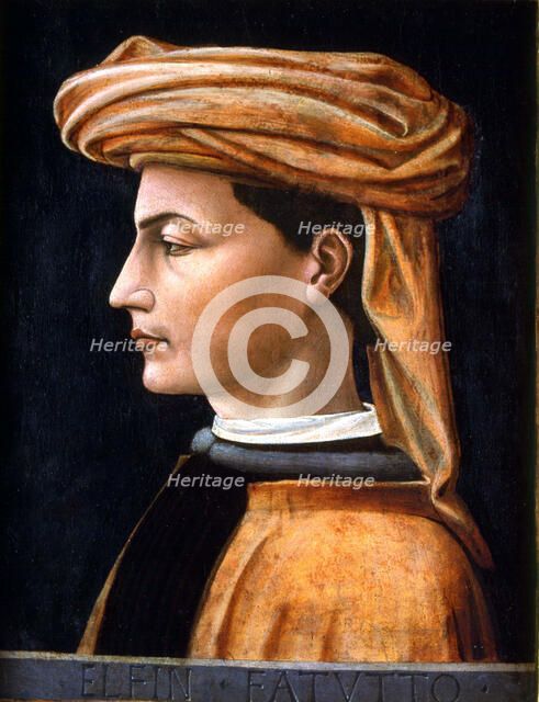 Portrait of a Young Man , c. 1440. Creator: Uccello, Paolo (1397-1475).