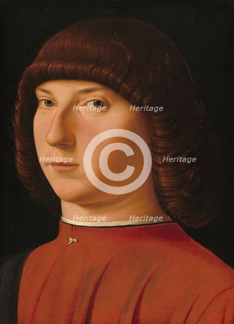 Portrait of a Young Man, c. 1475/1480. Creator: Antonello da Messina.