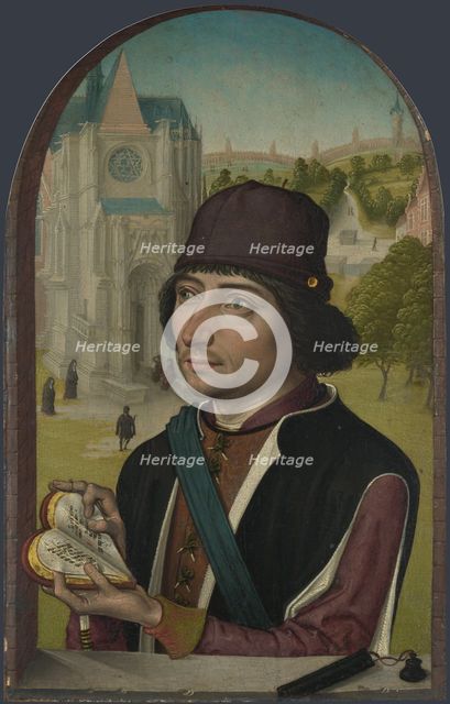 Portrait of a Young Man, c. 1480. Artist: Master of St. Gudule (active End of 15th cen.)