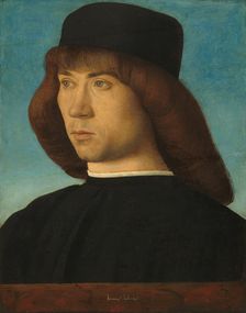 Portrait of a Young Man, c. 1490. Creator: Giovanni Bellini