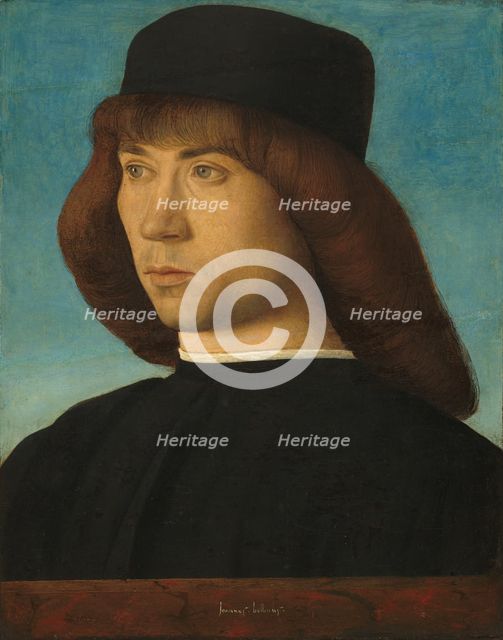 Portrait of a Young Man, c. 1490. Creator: Giovanni Bellini.