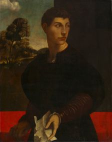 Portrait of a Young Man, c. 1530. Creator: Dosso Dossi (Italian, c. 1490-aft 1541), follower of