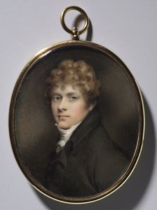 Portrait of a Young Man, c. 1805. Creator: Andrew Plimer (British, 1763-1837)