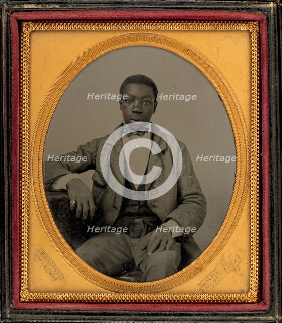 Portrait of a Young Man, c. 1860.