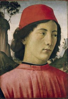 Portrait of a young Man, c1477-1478. Artist: Domenico Ghirlandaio