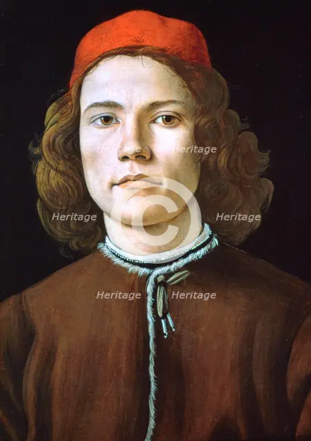 'Portrait of a Young Man', c1480-1485. Artist: Sandro Botticelli