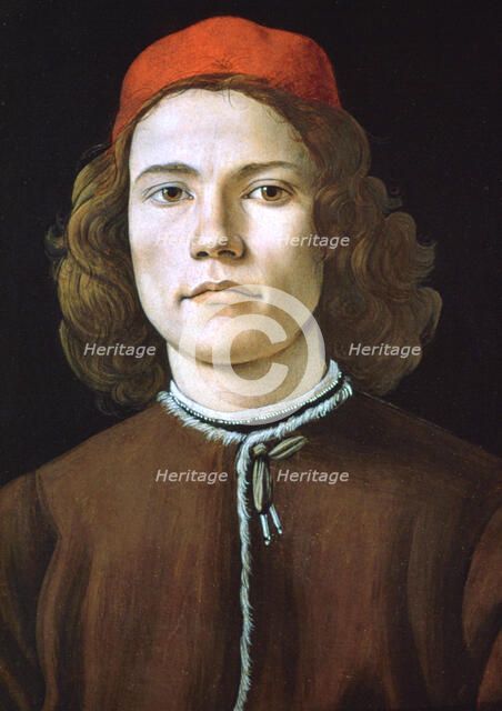 'Portrait of a Young Man', c1480-1485. Artist: Sandro Botticelli