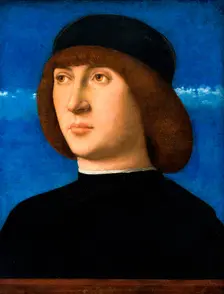 Portrait of a Young Man, c1490. Creator: Giovanni Bellini