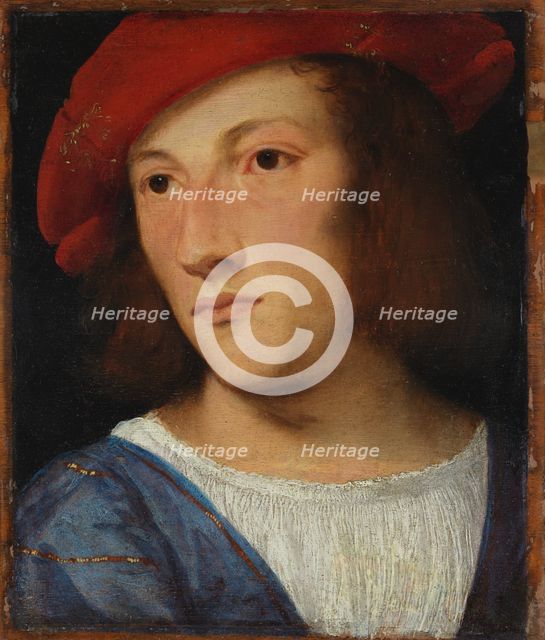 Portrait of a Young Man, c1510. Creator: Titian.