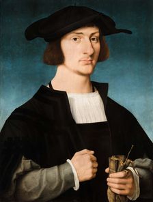 Portrait of a Young Man, c1520. Creator: Cleve, Joos van (ca. 1485-1540)