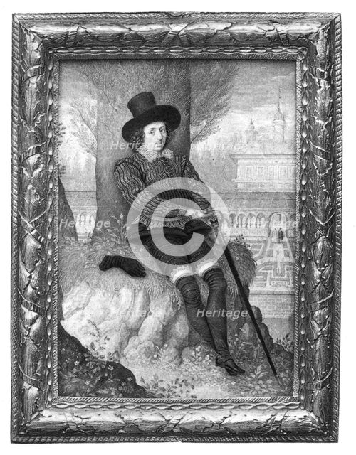 Portrait of a young man, c1590-1595, (1896).Artist: Isaac Oliver I