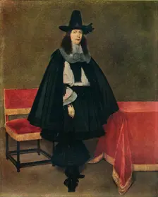 Portrait of a Young Man c1663. Artist: Gerard Terborch II