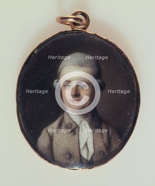 Portrait of a young man, c1790. Creators: Austrian School, Ecole Francaise.