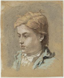 Portrait of a Young Man, c1856. Creator: Edouard Manet