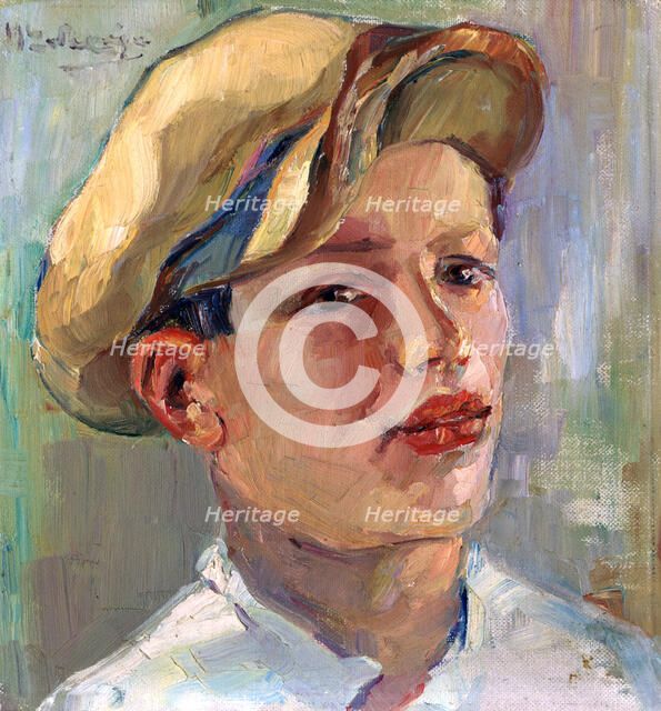'Portrait of a Young Man', c1883-1927. Artist: Nicolas Lytras