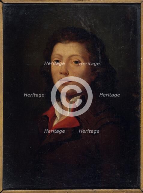 Portrait of a young man from the revolutionary era, between 1789 and 1799. Creator: Unknown.