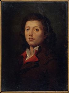 Portrait of a young man from the revolutionary era, between 1789 and 1799. Creator: Unknown