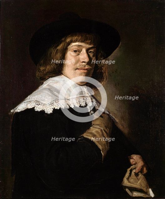 'Portrait of a Young Man Holding a Glove', c1650.  Artist: Frans Hals