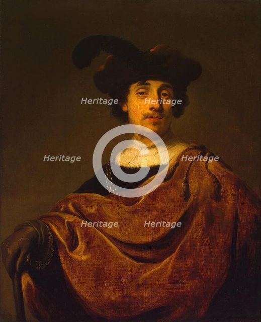 Portrait of a Young Man in a Fancy Dress, 1634. Creator: Follower of Jacob Adriaensz Backer.