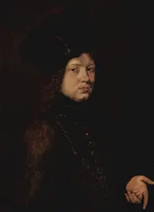 Portrait of a Young Man in a Fur Hat, 1660. Creator: Christoph Paudiss