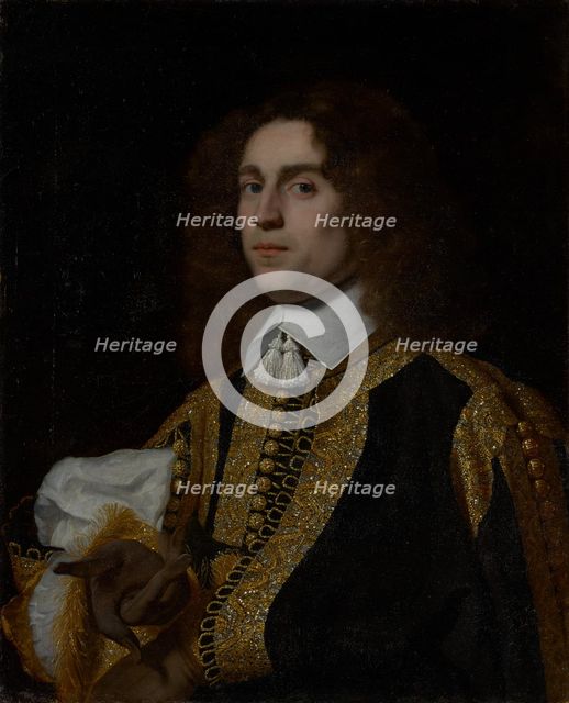 Portrait of a Young Man in Military Costume, 1650. Creator: Bartholomeus van der Helst.