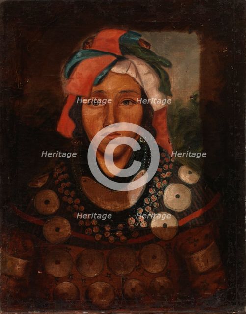 Portrait of a Young Man (Seminole Indian), ca. 1841-1845. Creator: Unknown.