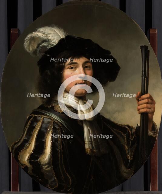 Portrait of a Young Man, possibly Jacob Francken (1627-after 1656), c.1651. Creator: Aelbert Cuyp.