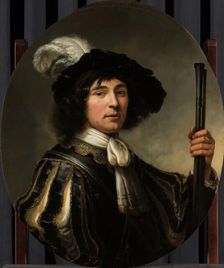 Portrait of a Young Man, possibly Jacob Francken (1627-after 1656), c.1651. Creator: Aelbert Cuyp