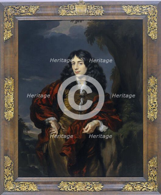Portrait of a young man, possibly Simon van Alphen (1650-1730), 1675-1685. Creator: Nicolaes Maes.