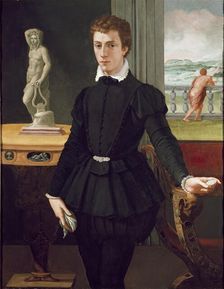 Portrait of a young Man, post 1560. Artist: Alessandro Allori