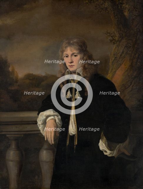 Portrait of a Young Man, presumably Louis Trip Jr (1638-1655), c1660s. Creator: Ferdinand Bol.