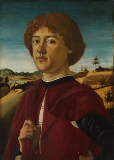Portrait of a Young Man, probably ca. 1470. Creator: Biagio d'Antonio