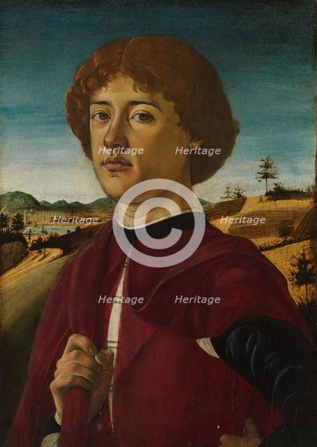 Portrait of a Young Man, probably ca. 1470. Creator: Biagio d'Antonio.