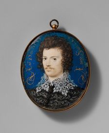 Portrait of a Young Man, Probably Robert Devereux (1566-1601), Second Earl of Essex, 1588. Creator: Nicholas Hilliard