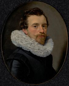 Portrait of a Young Man with a Ruff, mid-1620s. Creator: Thomas de Keyser