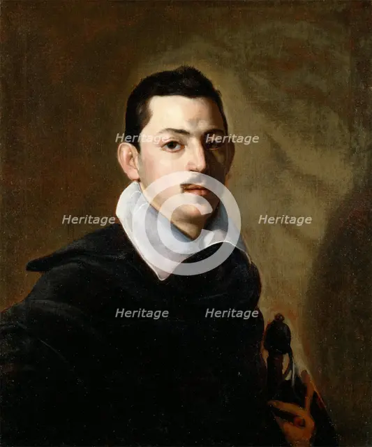 Portrait of a Young Man with a Sword, c.between 1618 and 1620. Creator: Nicolas Regnier.