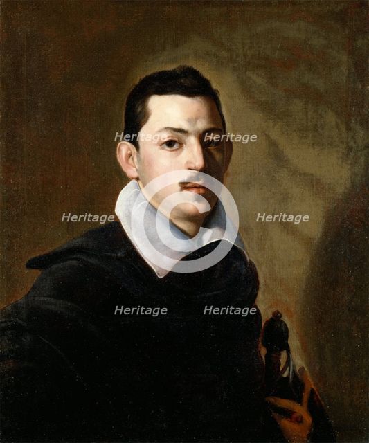 Portrait of a Young Man with a Sword, c.between 1618 and 1620. Creator: Nicolas Regnier.