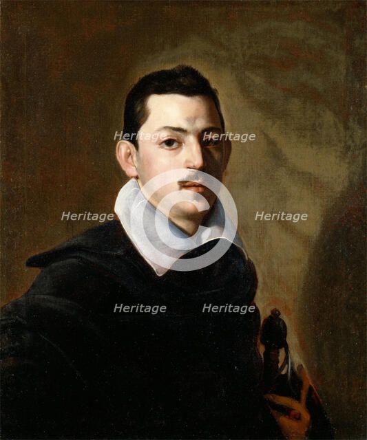 Portrait of a Young Man with a Sword, c.between 1618 and 1620. Creator: Nicolas Regnier.