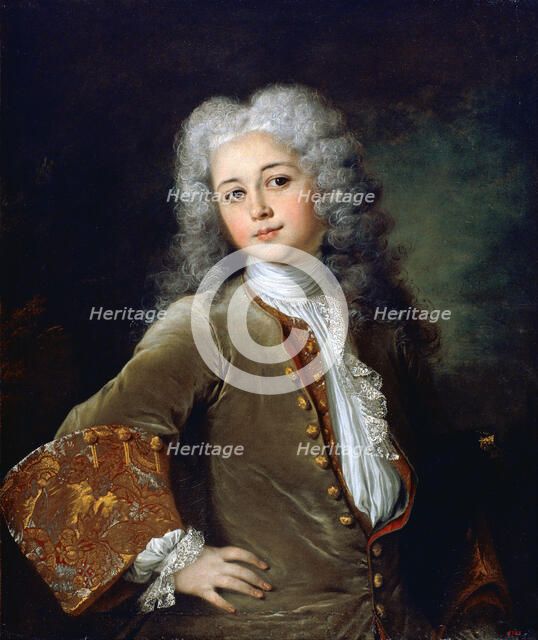 Portrait of a Young Man with a Wig. Artist: Largillière, Nicolas, de (1656-1746)