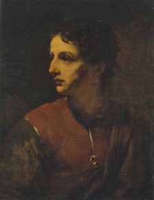 Portrait of a Young Man with an Earring, 1655. Creator: Drost, Willem (1633-1659)