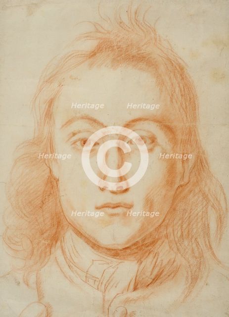 Portrait of a young man, unknown date. Creator: Anon.