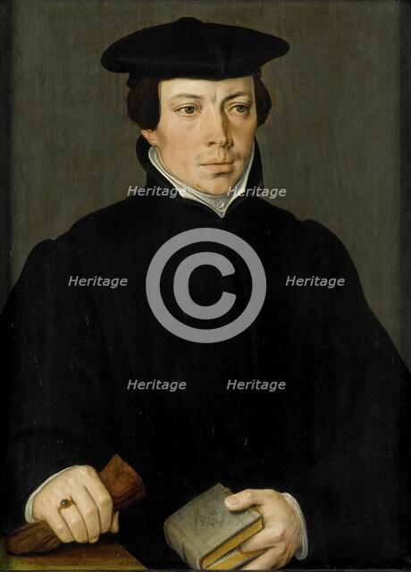 Portrait of a Young Minister, c.1535-1584. Creator: Pieter Pourbus.