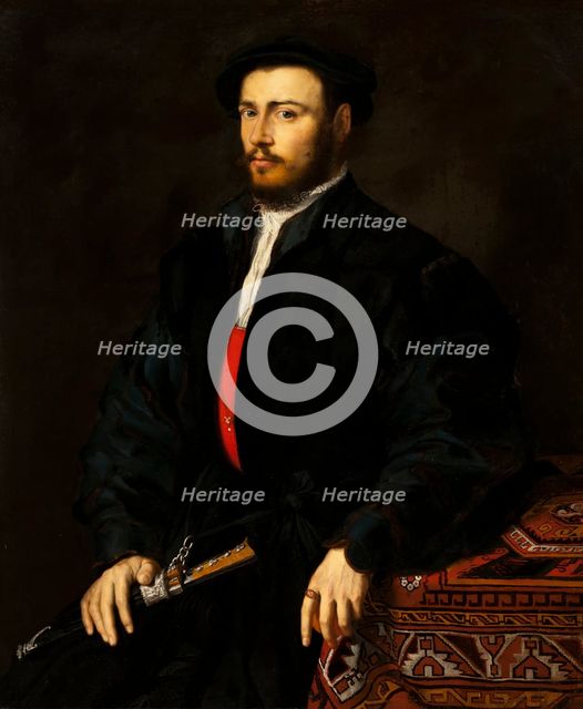 Portrait of a Young Nobleman (image 3 of 8), c1545. Creator: Veneto-Lombard School.