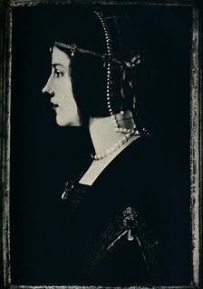 Portrait of a Young Princess 1928. Artist: Leonardo da Vinci