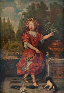 Portrait of a Young Princess c1688-1723 (c1927). Artist: Constantin Netscher