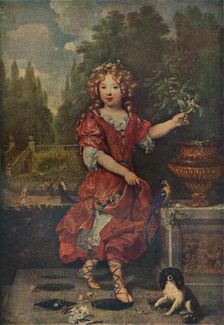Portrait of a Young Princess c1688-1723 (c1927). Artist: Constantin Netscher
