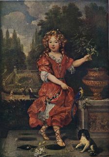 Portrait of a Young Princess c19th century, (1911)