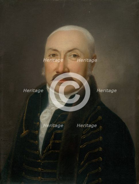 Portrait of a zeman, 1810. Creator: Ján Jakub Stunder.