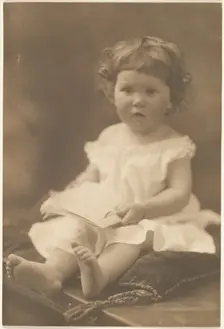 Portrait of a Baby, 1907-1943. Creator: Louis Fleckenstein