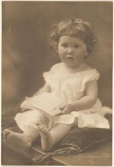 Portrait of a Baby, 1907-1943. Creator: Louis Fleckenstein